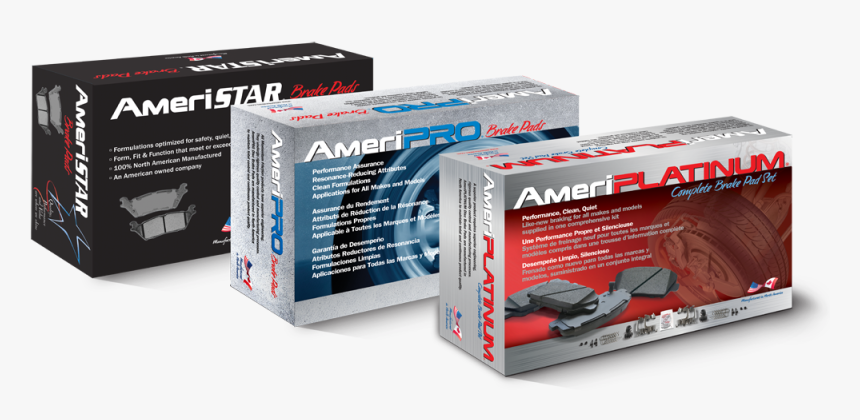 American Brake Pads, HD Png Download