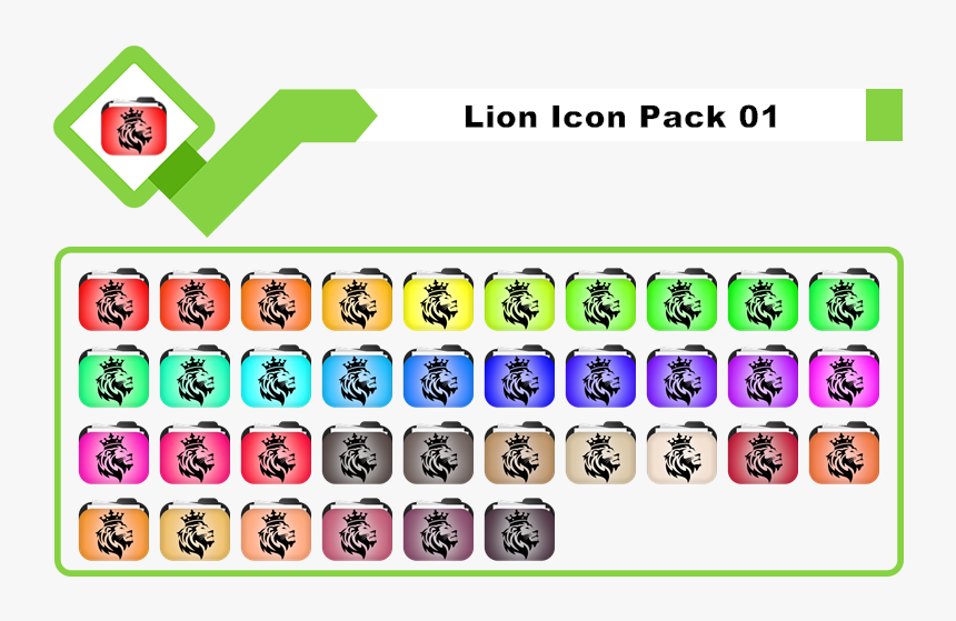 Lion Icon Png, Transparent Png