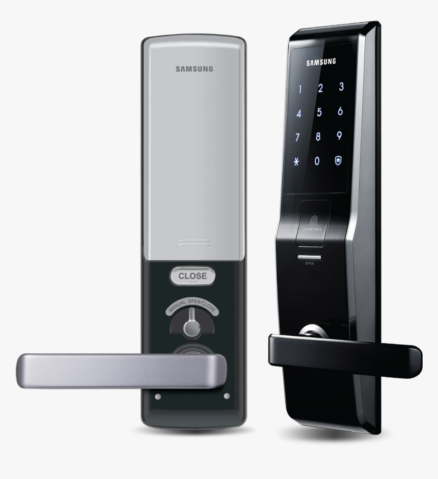 Cerradura De Huella Digital Samsung Shs H705 - Samsung Digital Door Lock India, HD Png Download