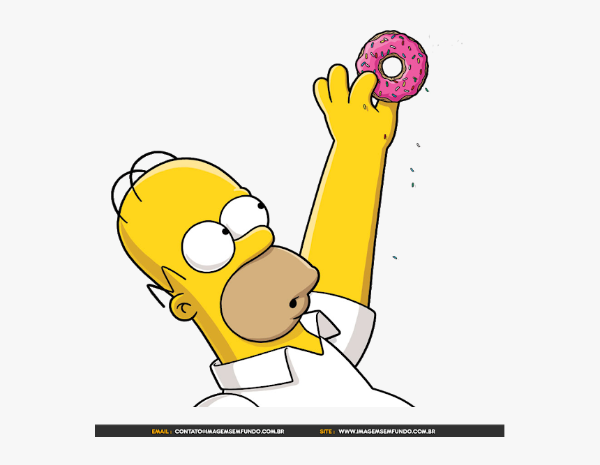 Os Simpsons Png - Homero Simpson Png Hd, Transparent Png