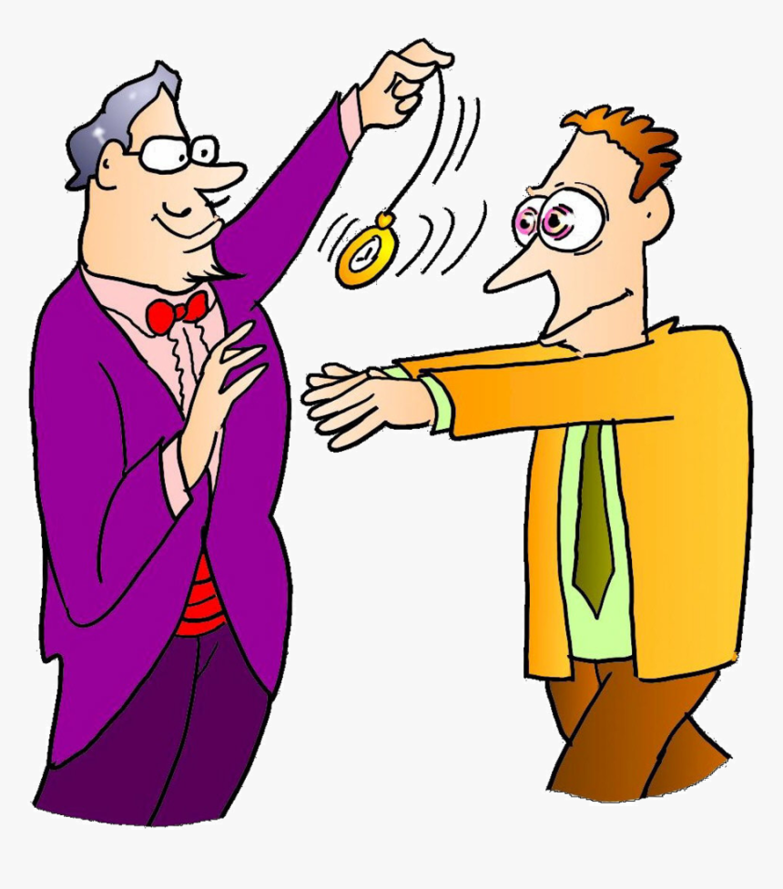 Hypnotized Person Clipart Hypnosis Hypnotherapy Clip - Hypnotic Clipart Free, HD Png Download