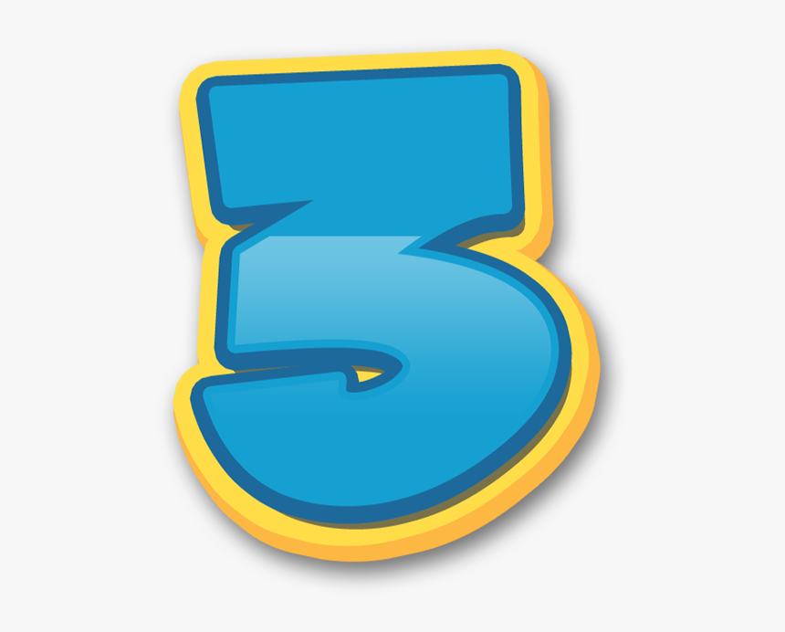 Numero 3 Paw Patrol Png, Transparent Png