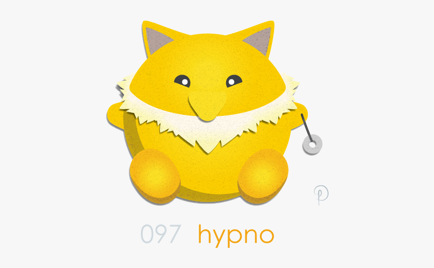 Hypno 
look At This Thing Wanderin’ Around With It’s - Cartoon, HD Png Download