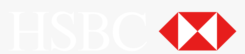 Hsbc Logo White Png, Transparent Png