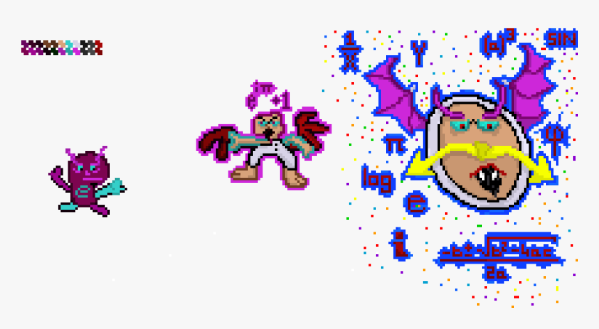 Dragon Fakemon Pixel Art, HD Png Download