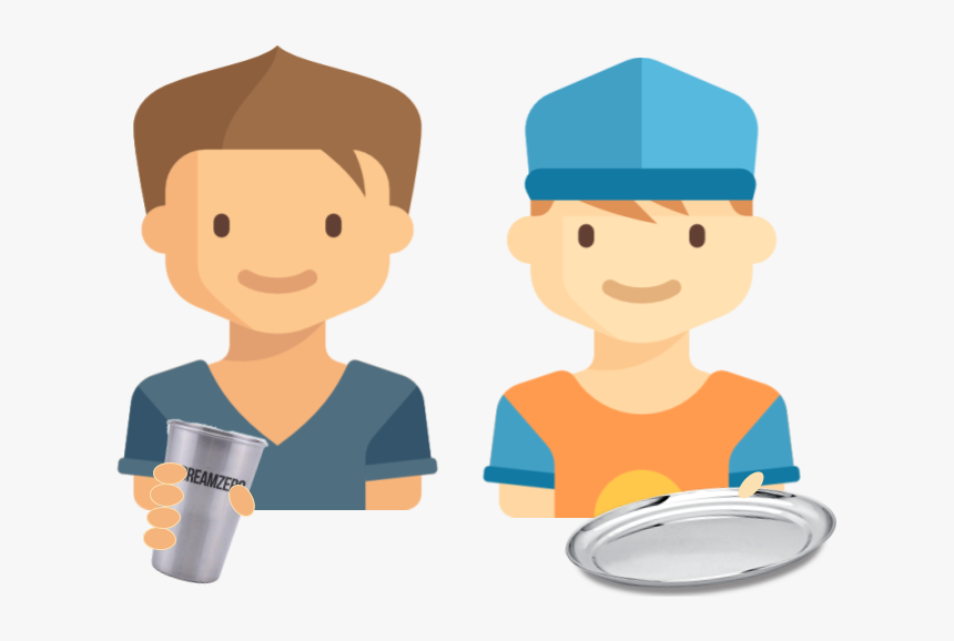 Girl And Boy Icon Png, Transparent Png