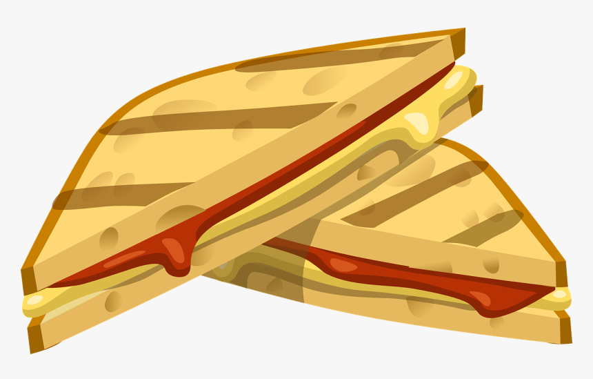 Grilled Cheese Clip Art, HD Png Download