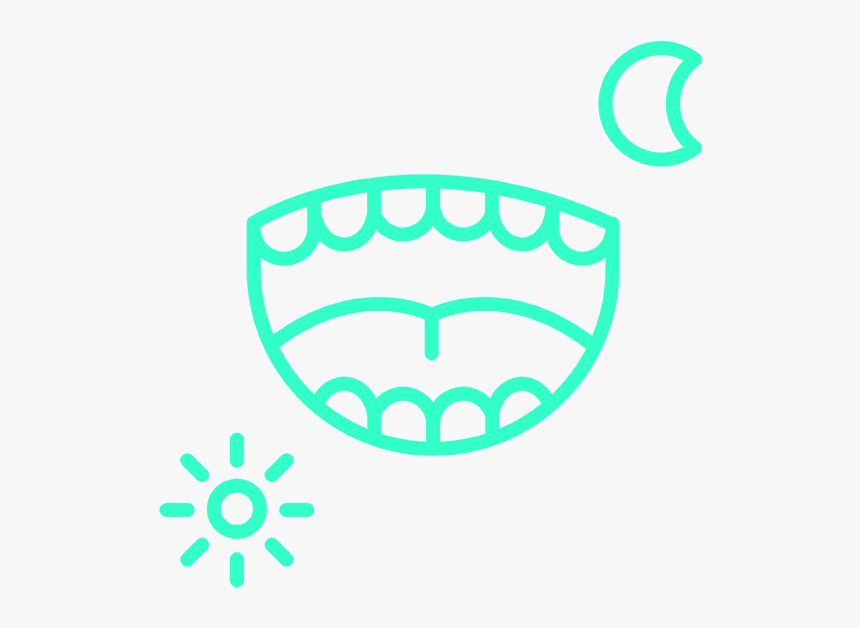Mouth With Sun And Moon - Bank Vault Door Clip Art Black And White, HD Png Download