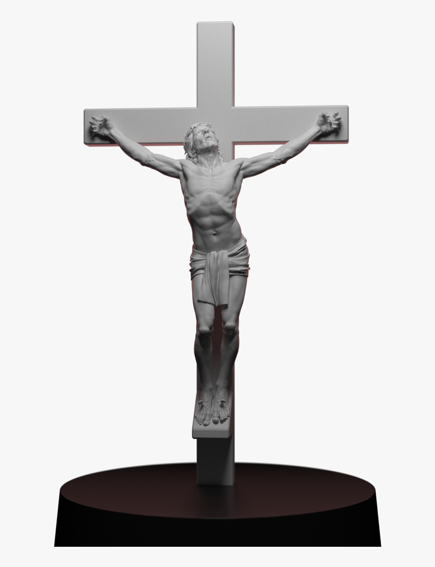 Jesus On The Cross - Crucifix, HD Png Download