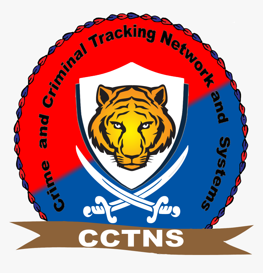 Khaki Color And The Red And Blue Strip Are To Represent - Tiger Face Outline Clipart, HD Png Download