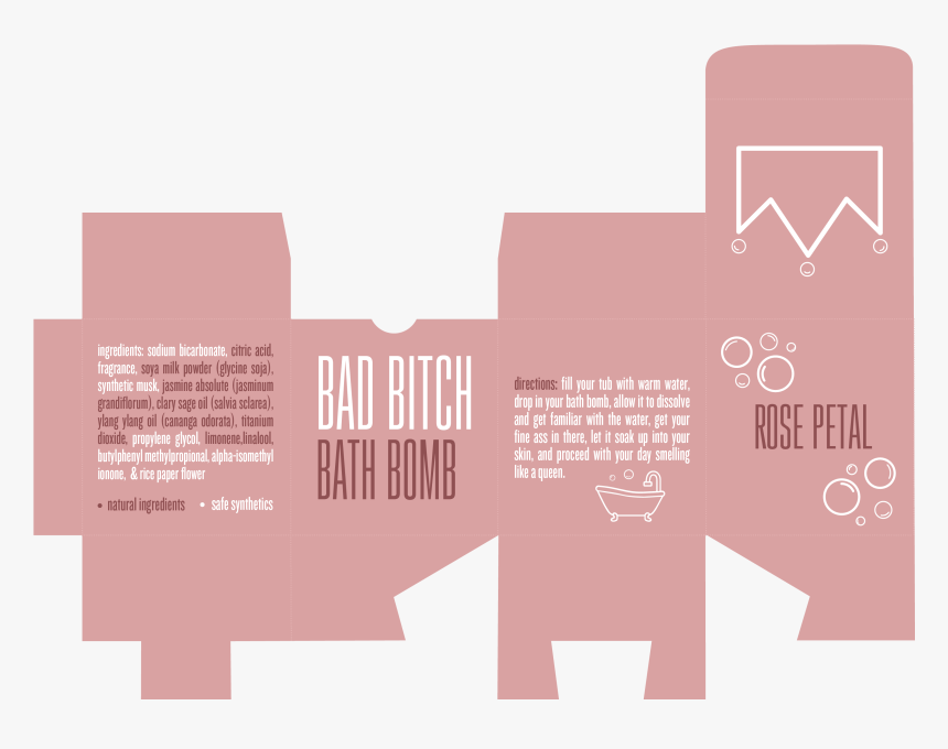 Bad Bitch - Graphic Design, HD Png Download