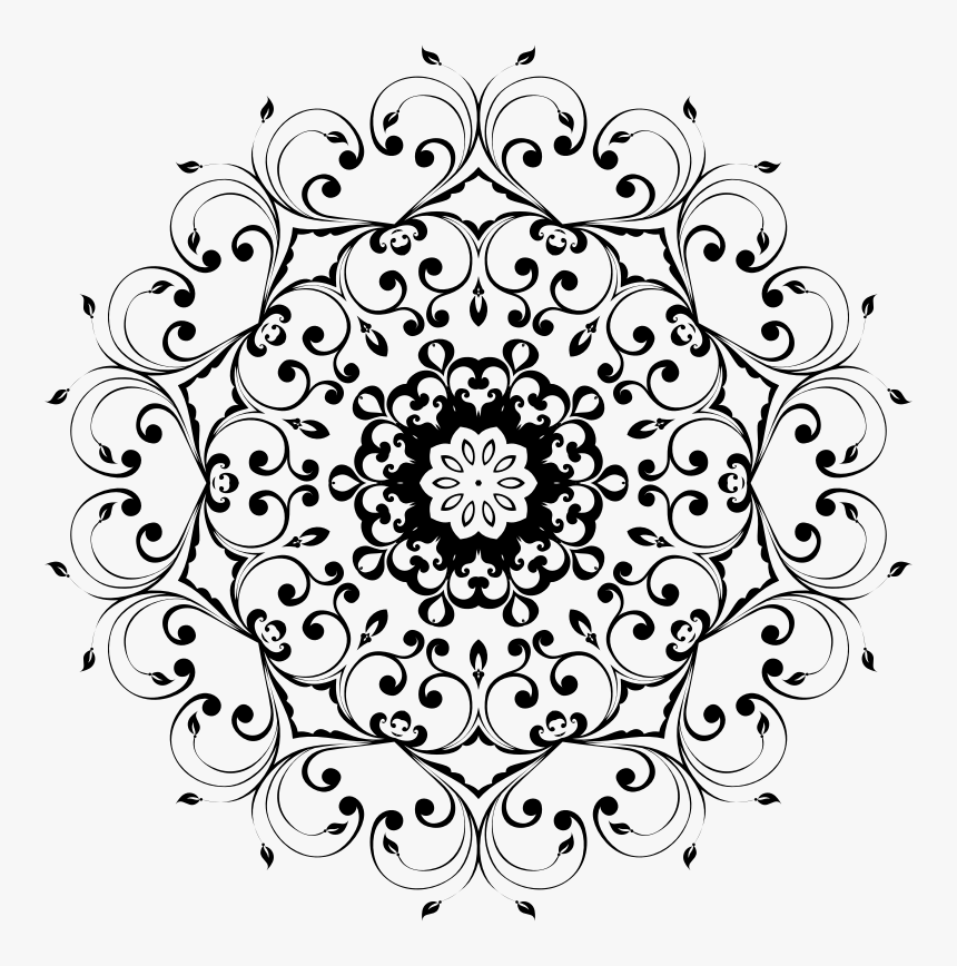 Stylish Floral Design - Floral Design, HD Png Download