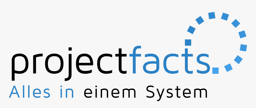 Projectfacts Logo - Electric Blue, HD Png Download