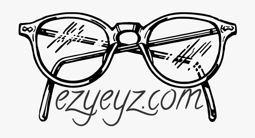 Ezyeyz - Com - Eye Glass Sketch, HD Png Download