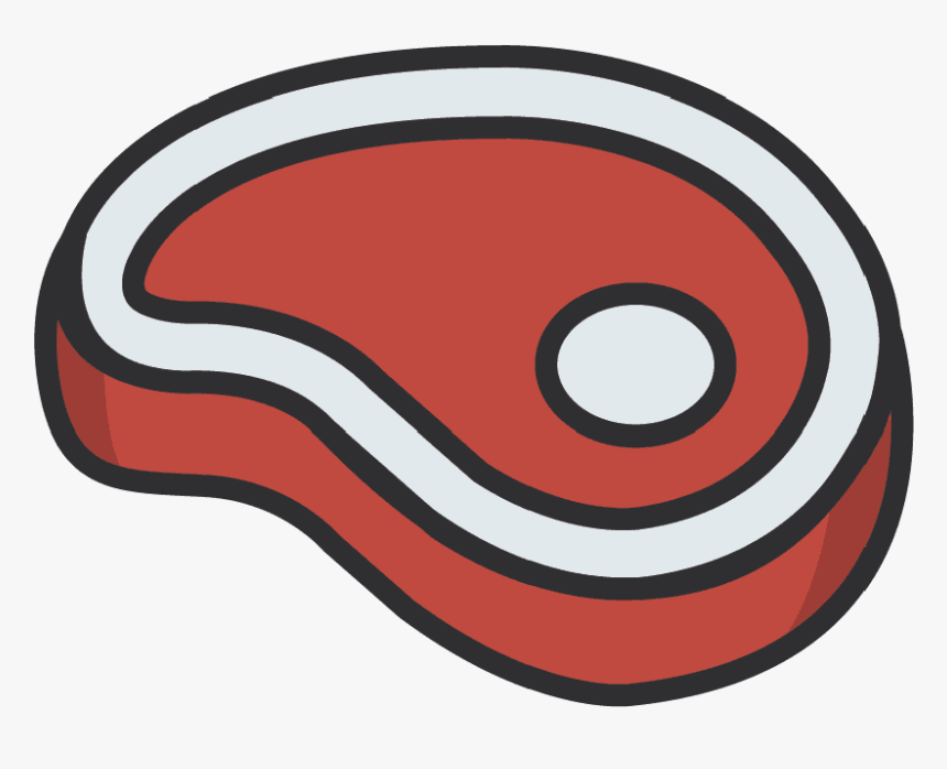 Clipart Fish Poultry - Meat And Fish Icon, HD Png Download