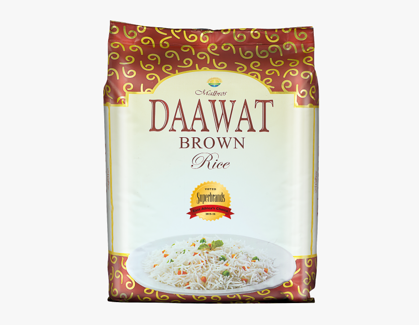 Brown Rice Png - Daawat Long Grain Rice 2kg, Transparent Png