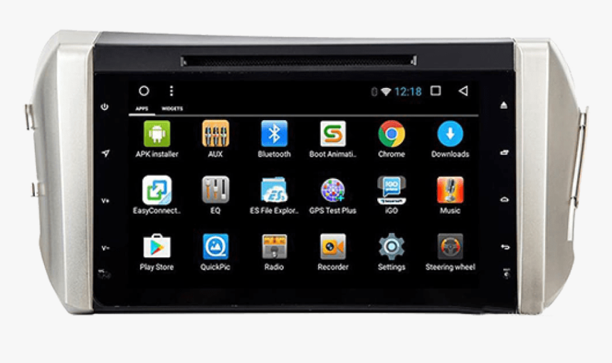 Toyota Innova 9inch Multi Touch Ips Screen Android - Car Dvd Player With Mobile Phone Connection, HD Png Download