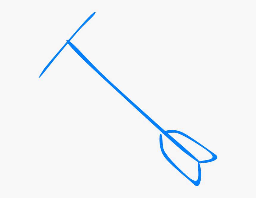 Embedded Blue Arrow Tail Up Left Svg Clip Arts, HD Png Download