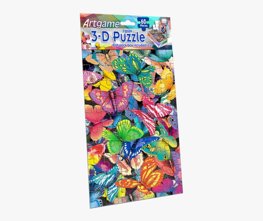 3d Butterfly - Notes Bog, Sommerfugl, HD Png Download