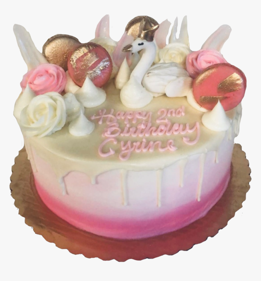 Swan Cake, HD Png Download