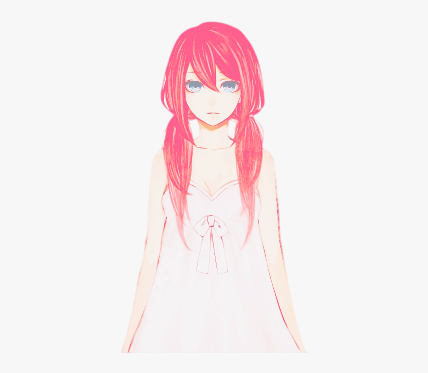 Anime Girl Pink Transparent, HD Png Download