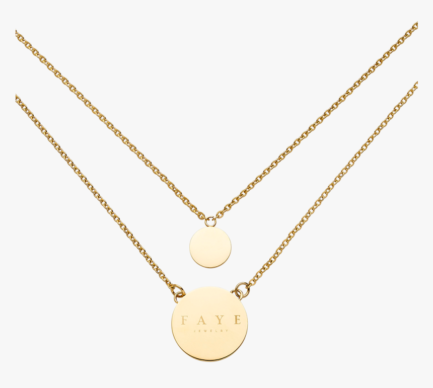 Transparent Blank Gold Coin Png - Necklace, Png Download