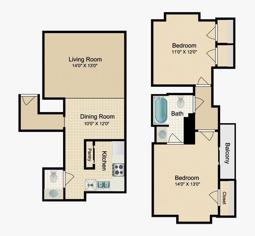 Floor Plan, HD Png Download
