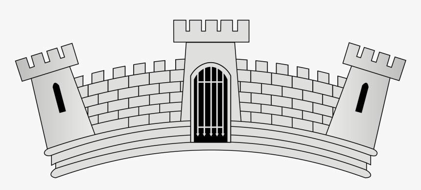 Filegeorgian Heraldry Castle - Arch, HD Png Download