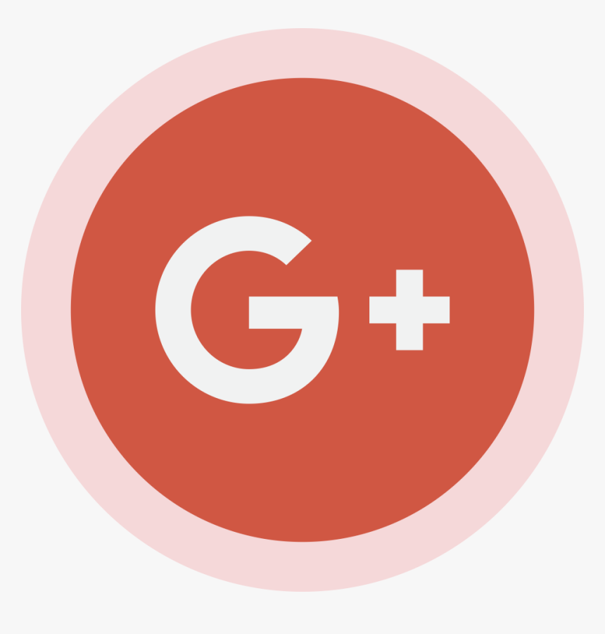 Circled Google Plus Logo Png Image - Circle, Transparent Png