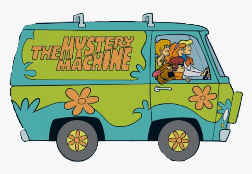 #mysterymachine #freetoedit - Cartoon Mystery Machine Van, HD Png Download