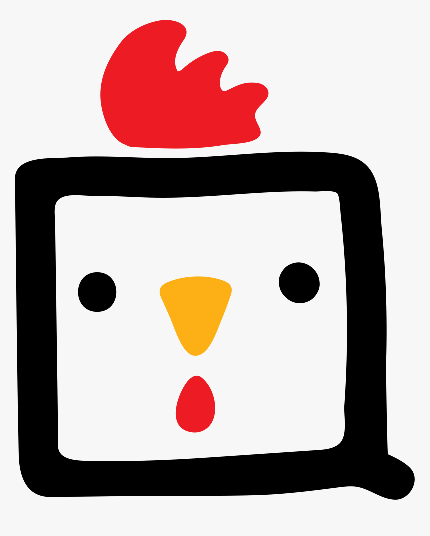 Q S Chicken Of La - Cartoon, HD Png Download
