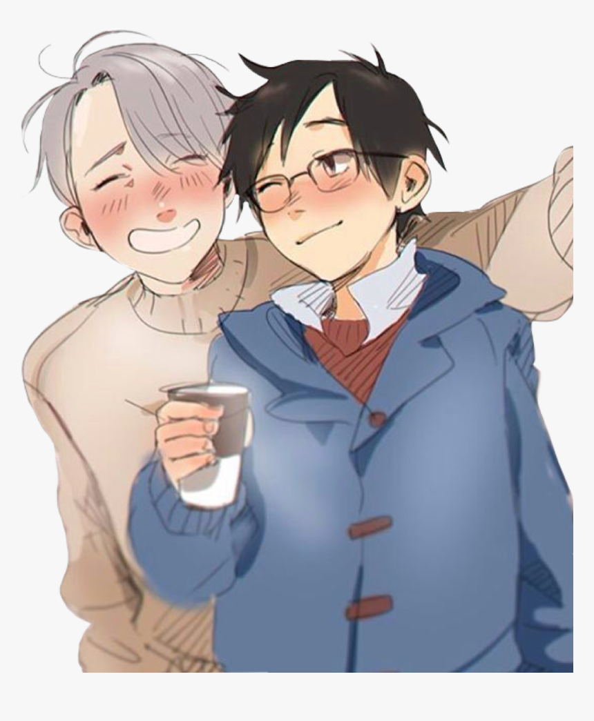 #yurionice #yuurionice #yuri #yuuri #yurikatsuki #yuurikatsuki - Yuri On Ice Victuuri, HD Png Download