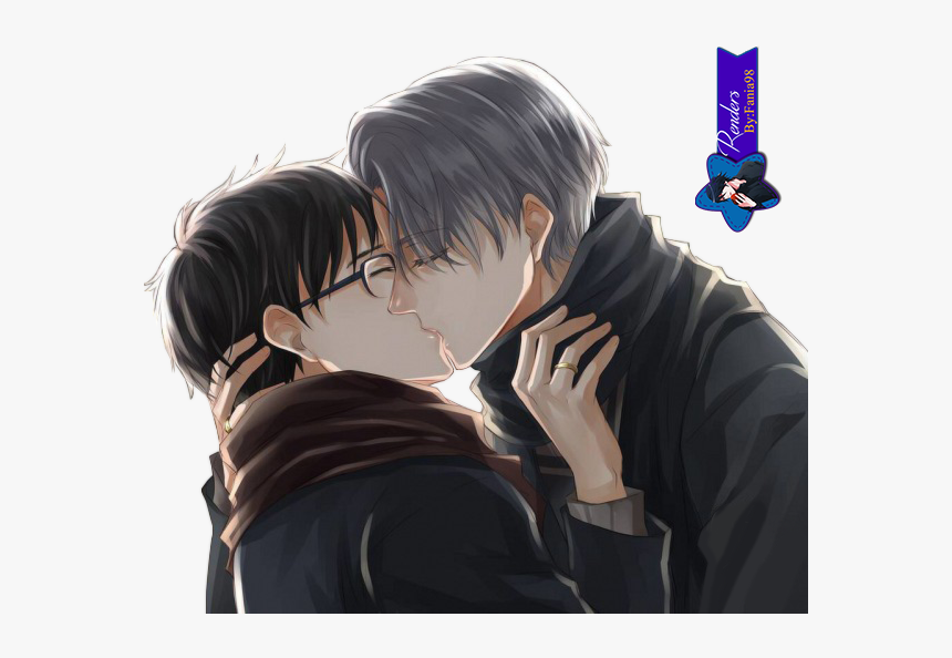 Viktuuri 8 Render Yuri On Ice Portada Beso Hd Png Download Transparent Png Image Pngitem