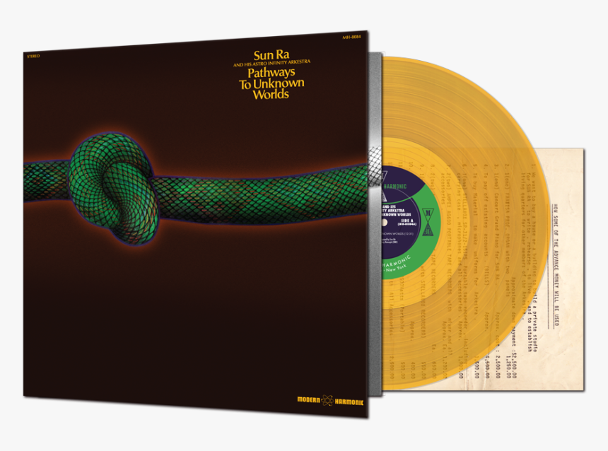 Sun Ra Pathways To Unknown Worlds Gold Vinyl, HD Png Download