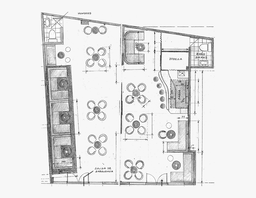 Planta Transperent Smaller - Technical Drawing, HD Png Download