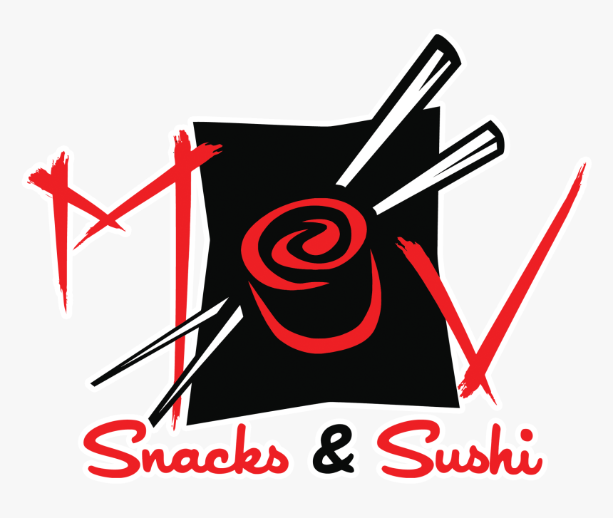 Mv Snacks And Sushi - Graphic Design, HD Png Download