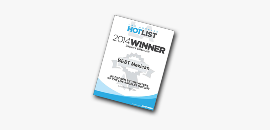 Zapien S Salsa Grill Voted Best Mexican Restaurant - Denver A List, HD Png Download