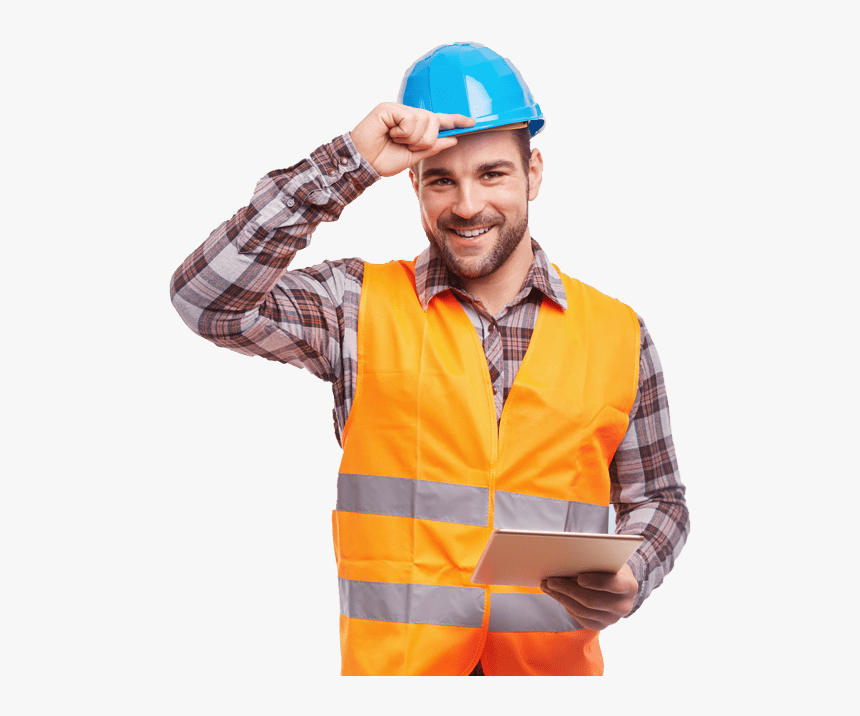 Transparent Construction Worker Png, Png Download