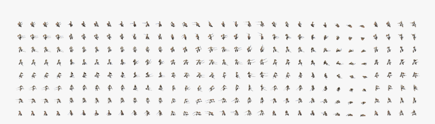 Skeleton Warrior Sprite, HD Png Download