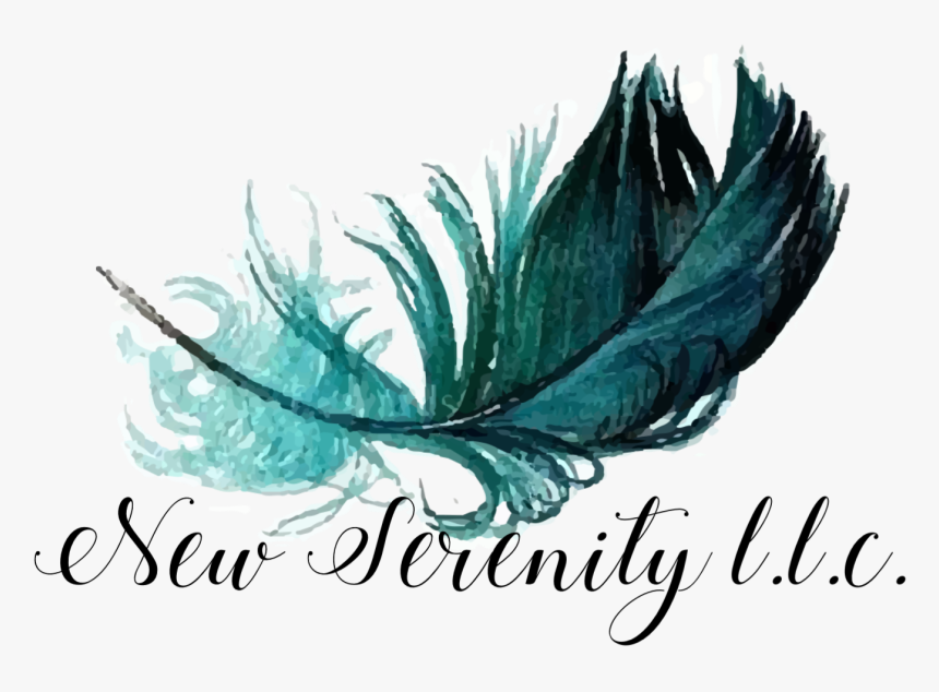 New Serenity L - Watercolour Feather, HD Png Download