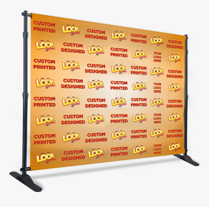 Custom Printed Step And Repeat Backdrop Banner 10ft - Backdrop Banner, HD Png Download