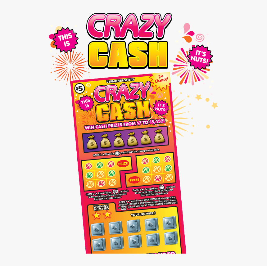 Crazy Cash Instant Game, HD Png Download
