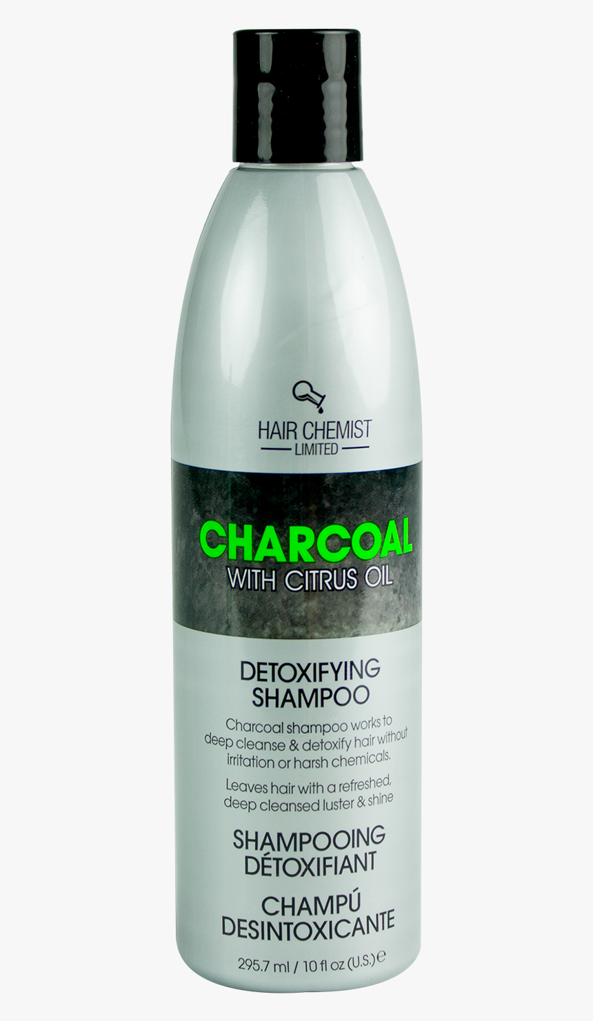 De Limpieza Profunda Charcoal - Bottle, HD Png Download