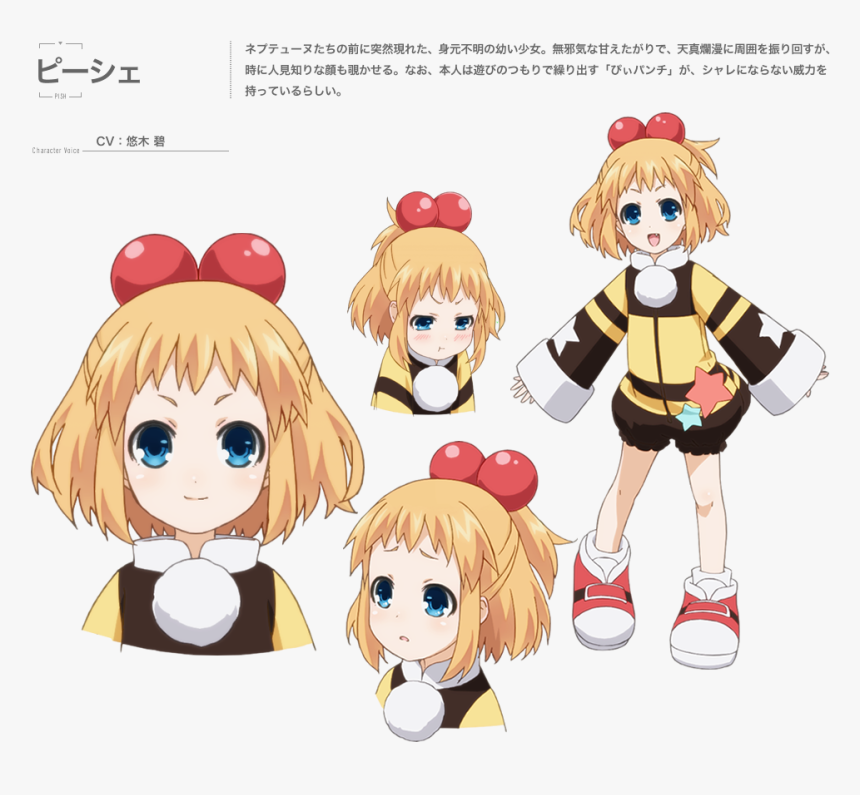 Neptunia Anime Characters, HD Png Download