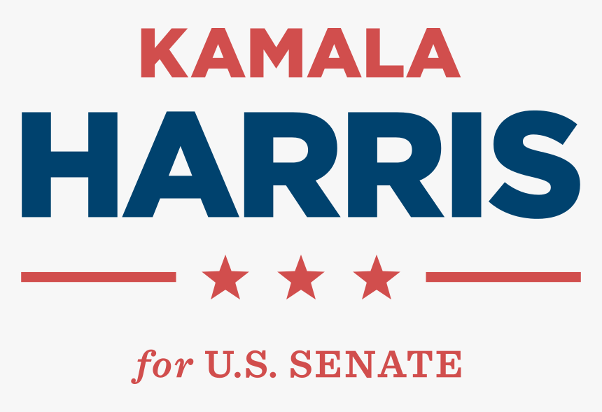 Kamla Harris Campaign For Senate, HD Png Download