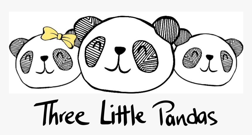 Transparent Meat Raffle Clipart - Little Pandas Cartoon Png, Png Download
