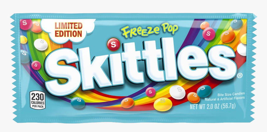 Skittles Png - Freeze Pop Skittles, Transparent Png