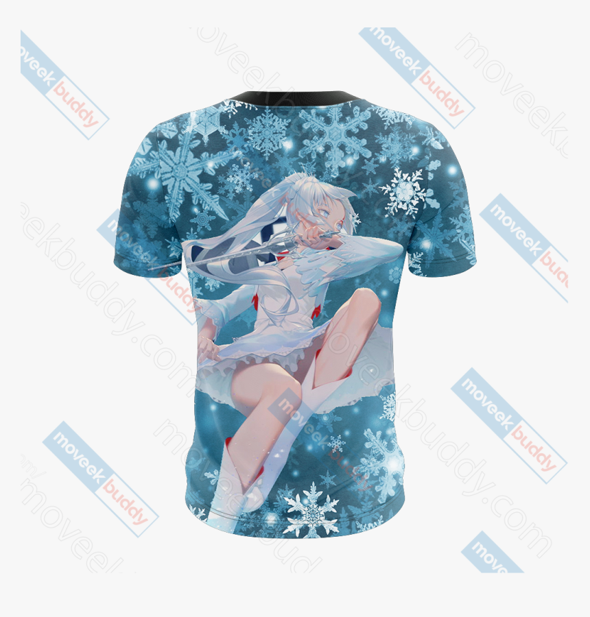 Rwby Weiss Schnee 3d T-shirt - Illustration, HD Png Download