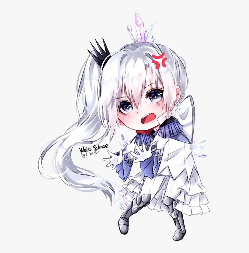Weiss Schnee Angry Art , Png Download, Transparent Png