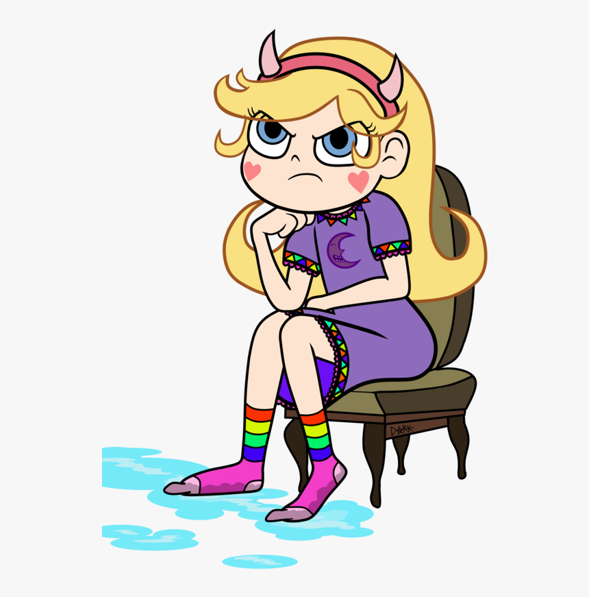 Wet Socks Night And Day By Dorksstar Starco, Gravity - Star Vs The Forces Of Evil Wet Socks, HD Png Download